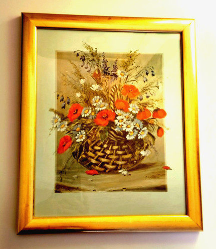 Mohnblumen korb katharina - mohnblumen,