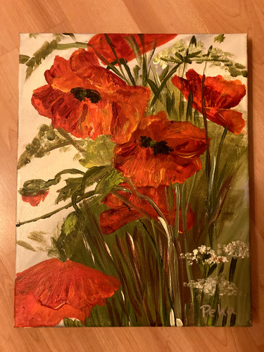 Original acrylbild bild - acrylbild,