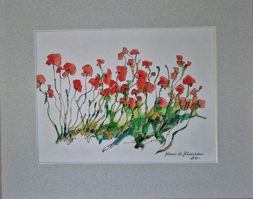 Mohnbild blumenbild mohn - blumenbild,